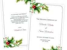 Christmas Party Agenda Template