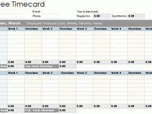 71 Format Timecard Template Excel 2010 For Free for Timecard Template Excel 2010