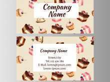 71 Free Cake Business Card Template Illustrator PSD File by Cake Business Card Template Illustrator