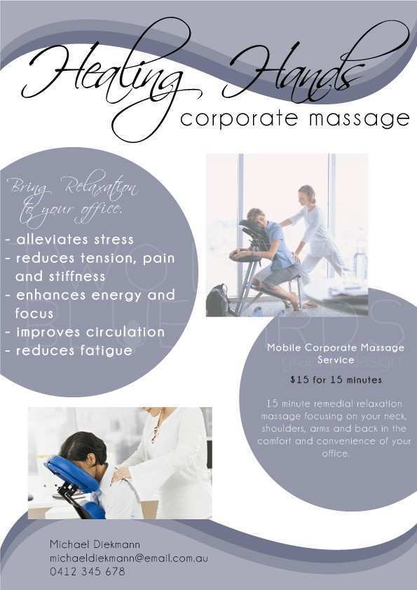 71 Free Chair Massage Flyer Templates for Ms Word with Chair Massage Flyer Templates