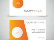 71 Free Orange Name Card Template in Word by Orange Name Card Template