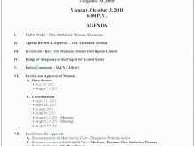 71 Free Printable Hoa Meeting Agenda Template Layouts by Hoa Meeting Agenda Template