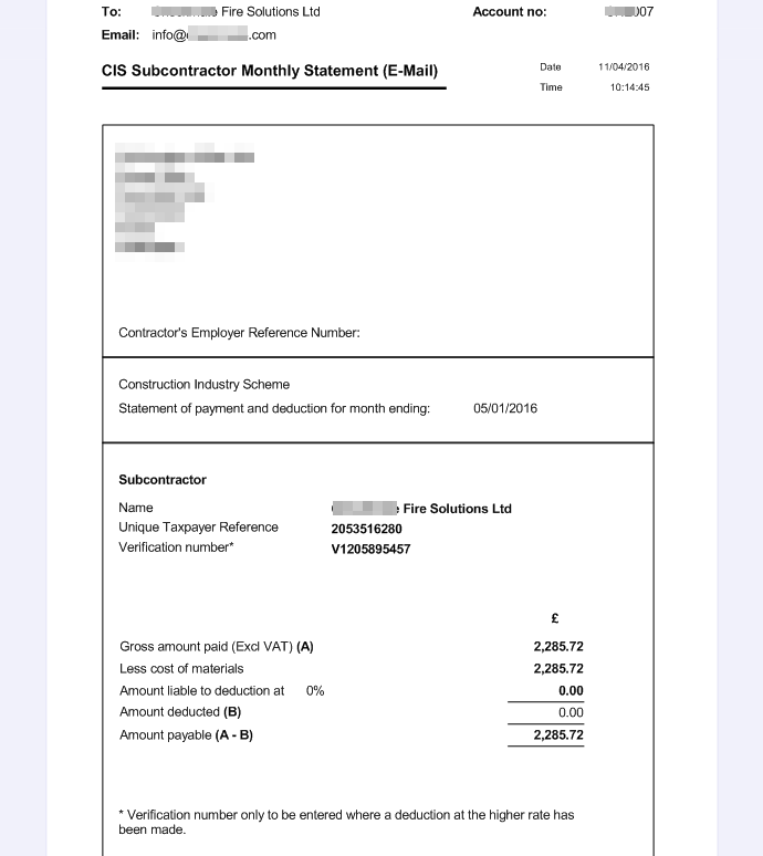 71 Free Printable Invoice Template With Vat And Cis Deduction Photo For Invoice Template With Vat And Cis Deduction Cards Design Templates