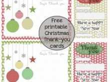 71 How To Create Free Printable Thank You Card Template Christmas For Free with Free Printable Thank You Card Template Christmas