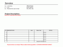 71 Media Freelance Invoice Template Download for Media Freelance Invoice Template