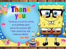 71 Online Spongebob Birthday Card Template by Spongebob Birthday Card Template