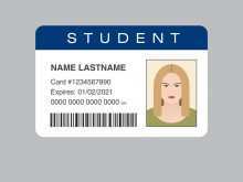 71 Online Student Id Card Template Vector With Stunning Design by Student Id Card Template Vector