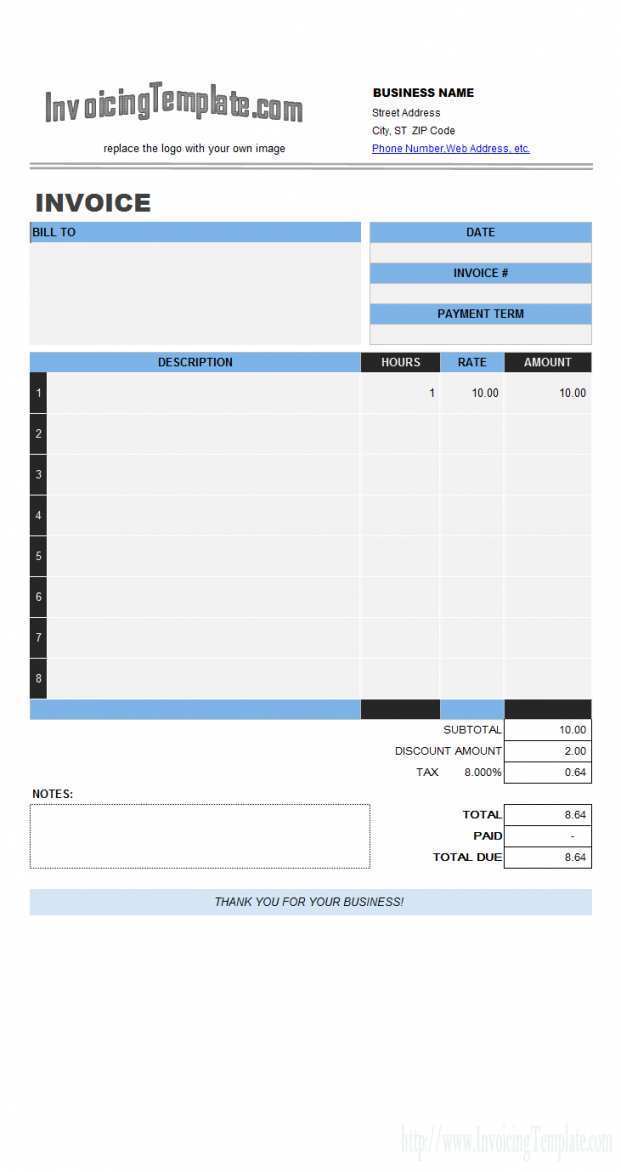 71 Printable Blank Labor Invoice Template Now by Blank Labor Invoice Template
