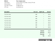 71 Printable Landscape Invoice Example Now with Landscape Invoice Example
