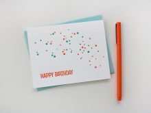 71 Printable Make A Birthday Card Template With Stunning Design with Make A Birthday Card Template
