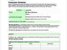71 Printable Production Plan Template For Excel by Production Plan Template For Excel
