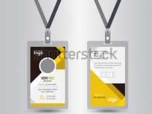 71 Printable Yellow Id Card Template Now by Yellow Id Card Template