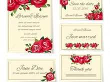 71 Report Wedding Card Template Red PSD File for Wedding Card Template Red