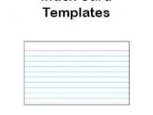 71 Standard 6 X 4 Index Card Template Download by 6 X 4 Index Card Template