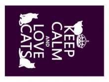 71 Standard Keep Calm Card Template Free Maker with Keep Calm Card Template Free