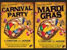 71 Standard Mardi Gras Party Flyer Templates Free Maker with Mardi Gras Party Flyer Templates Free