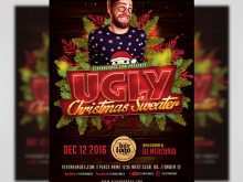 71 The Best Ugly Sweater Party Flyer Template in Word with Ugly Sweater Party Flyer Template