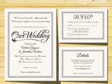 71 The Best Wedding Card Rsvp Template Download for Wedding Card Rsvp Template