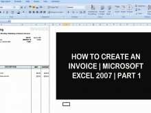 71 Visiting Invoice Template Excel 2007 for Ms Word by Invoice Template Excel 2007