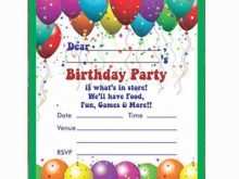 72 Adding Birthday Invitation Card Format In Word in Word by Birthday Invitation Card Format In Word