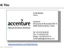 72 Best Accenture Business Card Template Formating for Accenture Business Card Template