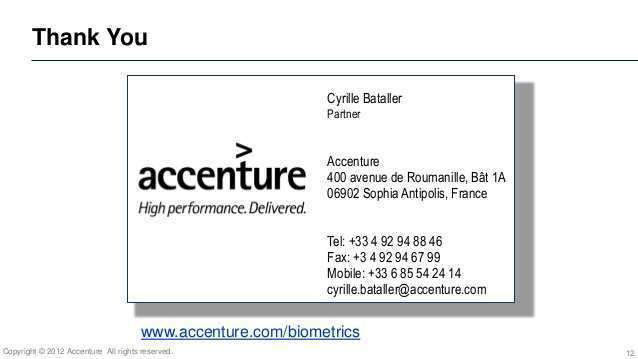 Accenture Business Card Template - Cards Design Templates