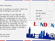 72 Best London Postcard Template for Ms Word by London Postcard Template