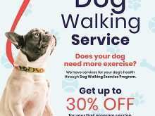 72 Blank Dog Walking Flyers Templates for Ms Word with Dog Walking Flyers Templates