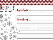 72 Blank Recipe Card Template Word Christmas Photo by Recipe Card Template Word Christmas