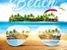 72 Create Beach Party Flyer Template Formating with Beach Party Flyer Template
