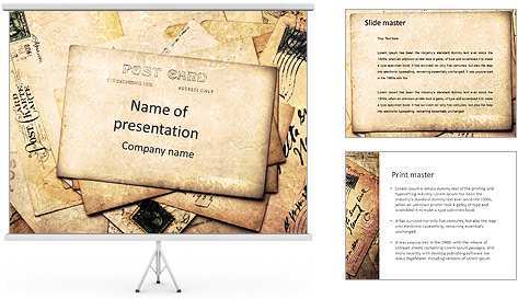 72 Create Postcard Template For Powerpoint Maker for Postcard Template For Powerpoint