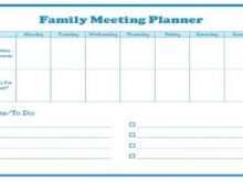 72 Creating Agenda Template For Family Meetings in Word by Agenda Template For Family Meetings