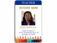 72 Creating Teacher Id Card Template Free Photo for Teacher Id Card Template Free