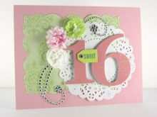 72 Creative 16Th Birthday Card Template With Stunning Design with 16Th Birthday Card Template