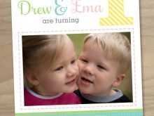 72 Creative Twins Birthday Card Template Templates for Twins Birthday Card Template