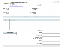 72 Customize Contractor Service Invoice Template in Word by Contractor Service Invoice Template