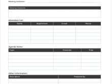 72 Customize Meeting Agenda Template 2018 Now with Meeting Agenda Template 2018