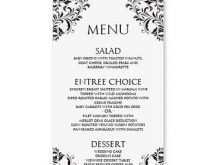 72 Customize Our Free Menu Card Template Word Free Layouts with Menu Card Template Word Free