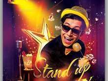 72 Customize Our Free Stand Up Comedy Flyer Templates For Free by Stand Up Comedy Flyer Templates