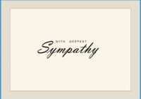 72 Customize Our Free Sympathy Card Template Free Maker with Sympathy Card Template Free