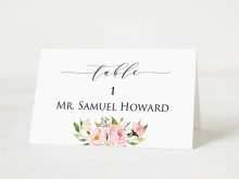 72 Customize Table Name Cards Template Pdf Layouts by Table Name Cards Template Pdf