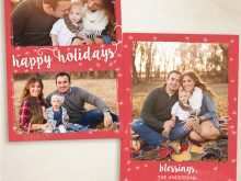 72 Free 3 Photo Christmas Card Template For Free for 3 Photo Christmas Card Template