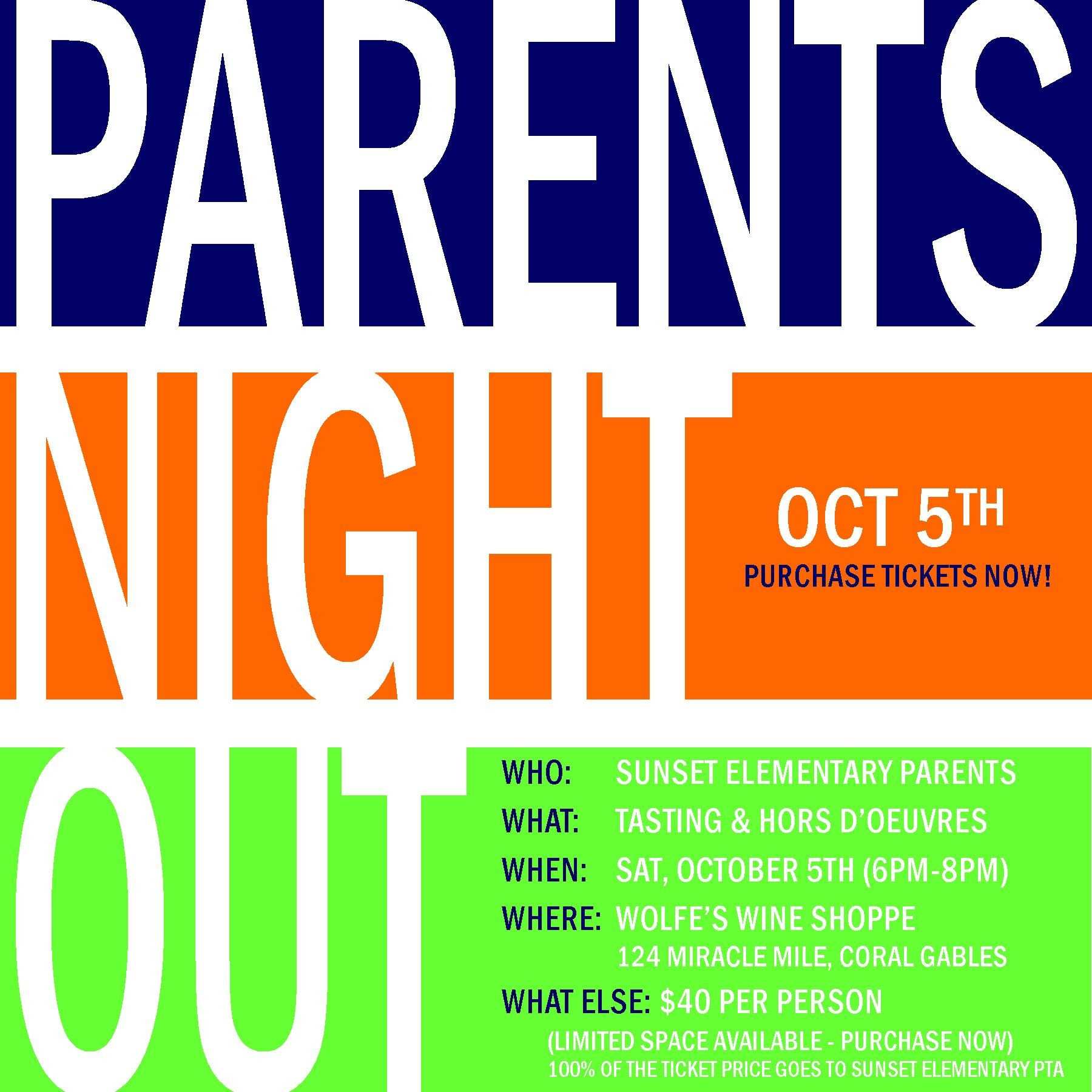 Parent Night Flyer Template - Cards Design Templates