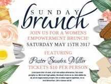 72 Free Printable Brunch Flyer Template Free Maker with Brunch Flyer Template Free