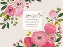 72 Free Printable Flower Greeting Card Templates Templates with Flower Greeting Card Templates