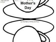 72 Free Printable Mother S Day Teacup Card Template Maker for Mother S Day Teacup Card Template