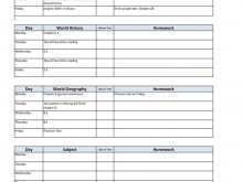 72 Free Printable Weekly School Planner Template Printable Formating by Weekly School Planner Template Printable