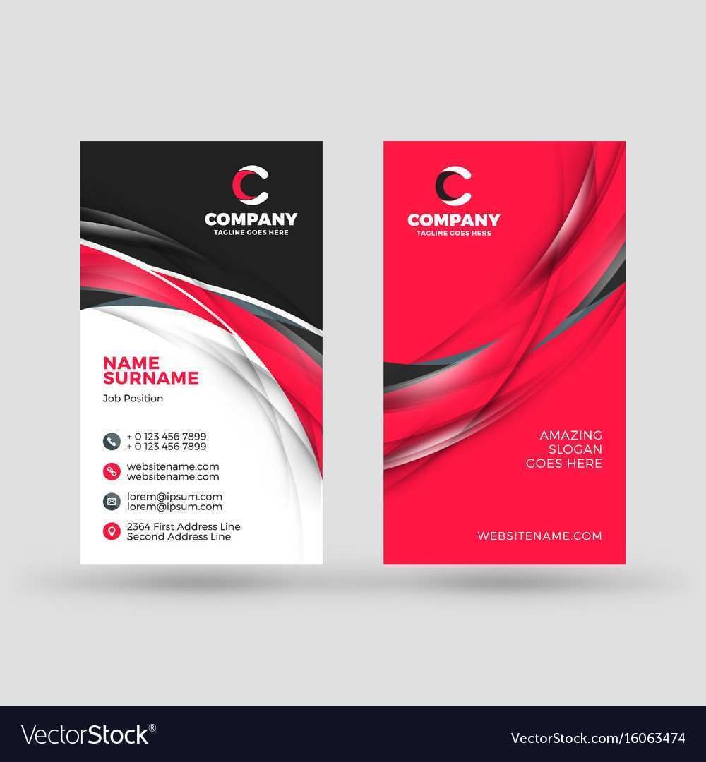 Two Sided Business Card Template Microsoft Word