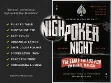 72 How To Create Poker Flyer Template Free Maker with Poker Flyer Template Free