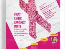 72 Printable Breast Cancer Flyer Template With Stunning Design for Breast Cancer Flyer Template